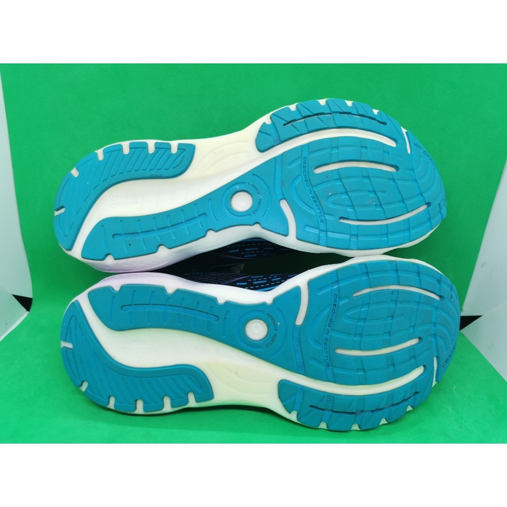 Brooks Glycerin Women's Shoes - Dark Blue and Teal - Picture 15 of 16